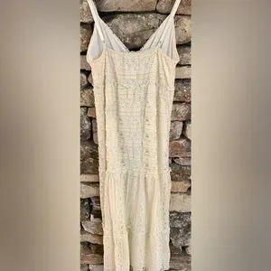 womens white lace summer dress Golden Hour Glow Dress